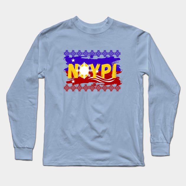 Phil.Flag / Noypi (Pinoy) Long Sleeve T-Shirt by Pirma Pinas